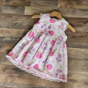 Strawberry Faire Dress Linen Cotton